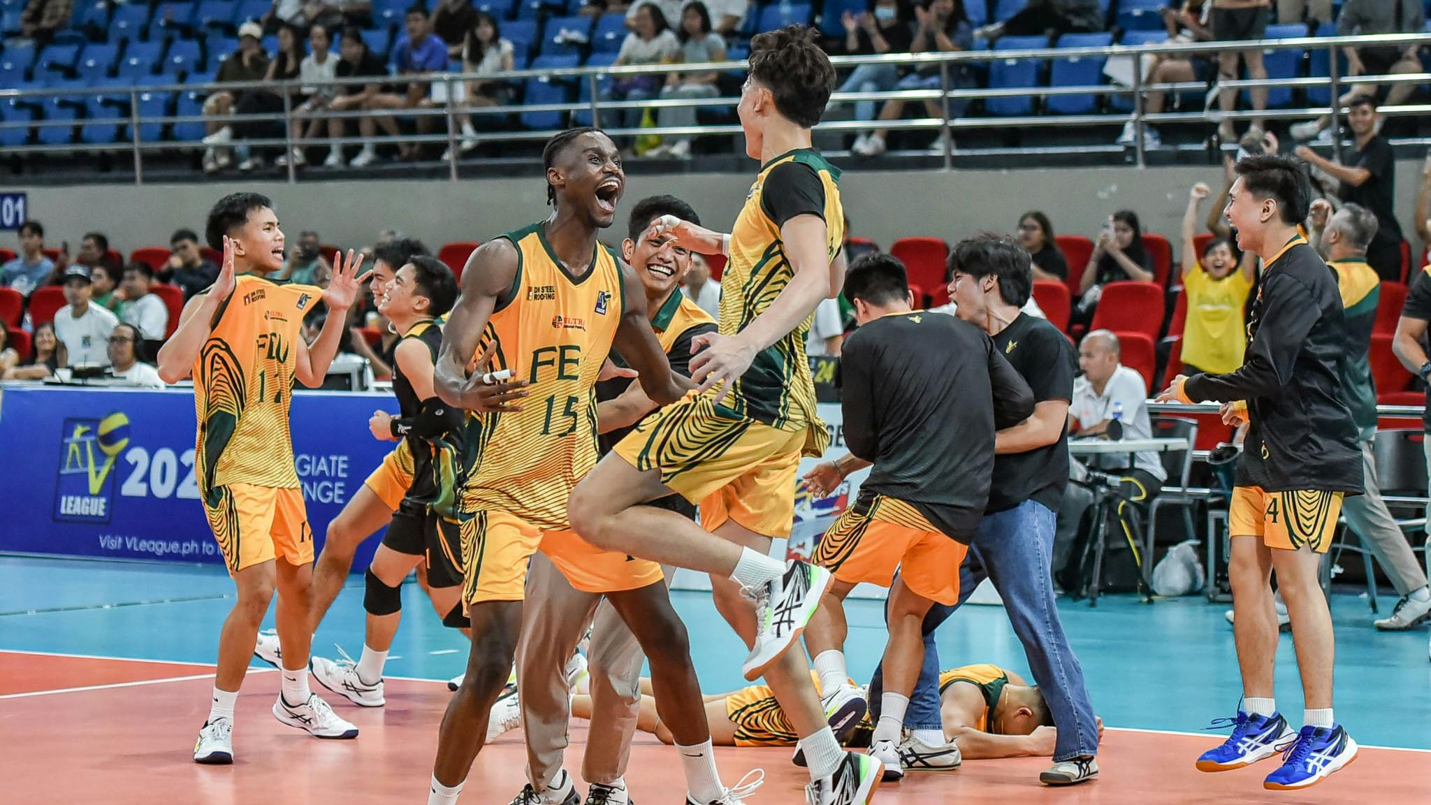 FEU claims first V-League men